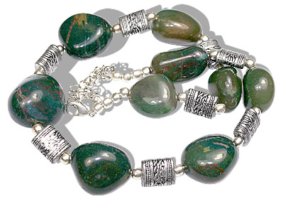 SKU 11928 - a Bloodstone necklaces Jewelry Design image