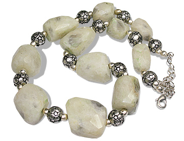 SKU 11936 - a howlite necklaces Jewelry Design image
