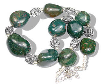 SKU 11940 - a Bloodstone necklaces Jewelry Design image