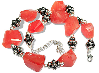 SKU 11941 - a Carnelian necklaces Jewelry Design image