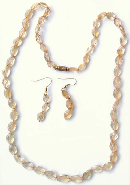 SKU 1207 - a Citrine Necklaces Jewelry Design image