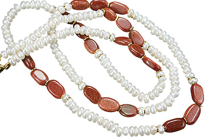 SKU 121 - a Goldstone Necklaces Jewelry Design image