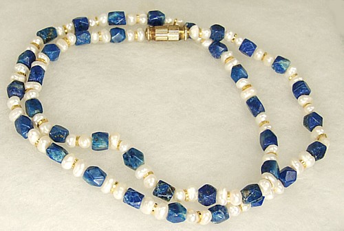 SKU 1217 - a Lapis Lazuli Necklaces Jewelry Design image