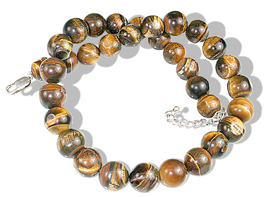 SKU 12190 - a Tiger eye necklaces Jewelry Design image