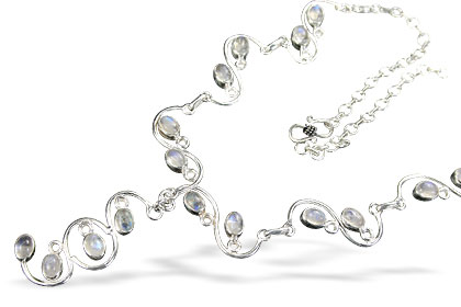 SKU 1222 - a Moonstone Necklaces Jewelry Design image