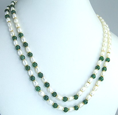 SKU 1223 - a Pearl Necklaces Jewelry Design image
