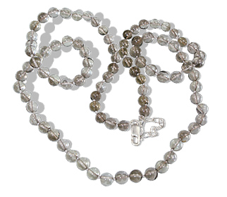 SKU 1226 - a Smoky Quartz Necklaces Jewelry Design image