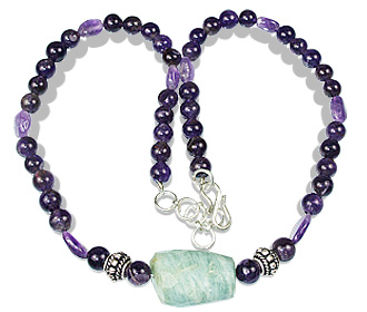SKU 12359 - a Multi-stone necklaces Jewelry Design image