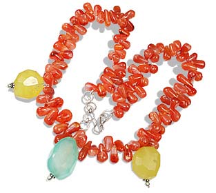 SKU 12361 - a Carnelian necklaces Jewelry Design image