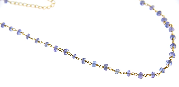 SKU 12370 - a tanzanite necklaces Jewelry Design image