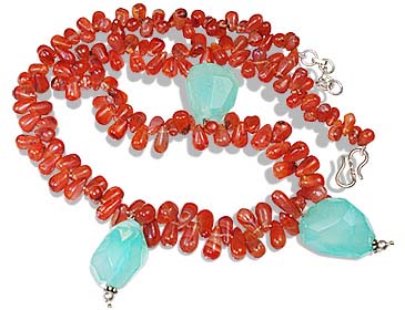 SKU 12378 - a Carnelian necklaces Jewelry Design image