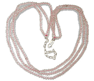 SKU 12495 - a Rose quartz necklaces Jewelry Design image