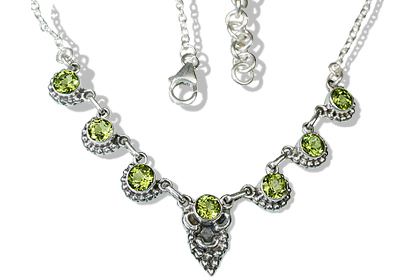 SKU 12522 - a Peridot necklaces Jewelry Design image