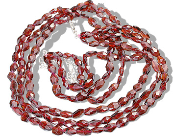 SKU 12608 - a Garnet necklaces Jewelry Design image