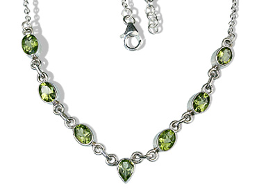 SKU 12632 - a Peridot necklaces Jewelry Design image