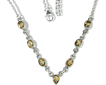 SKU 12633 - a Citrine necklaces Jewelry Design image