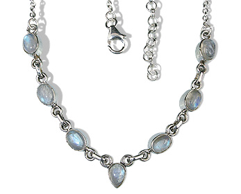 SKU 12635 - a Moonstone necklaces Jewelry Design image