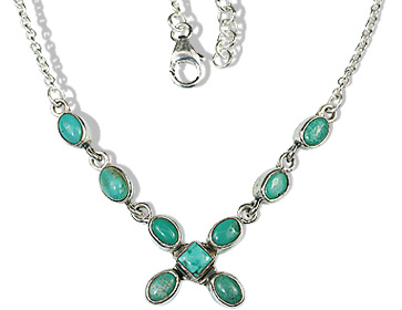 SKU 12636 - a Turquoise necklaces Jewelry Design image
