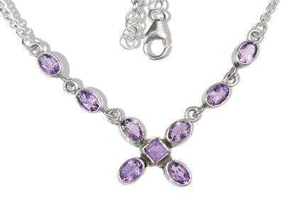 SKU 12639 - a Amethyst Necklaces Jewelry Design image