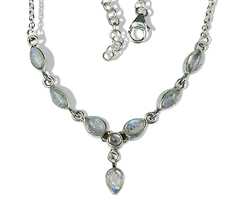 SKU 12640 - a Moonstone necklaces Jewelry Design image