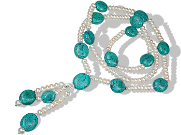 SKU 12642 - a Pearl necklaces Jewelry Design image