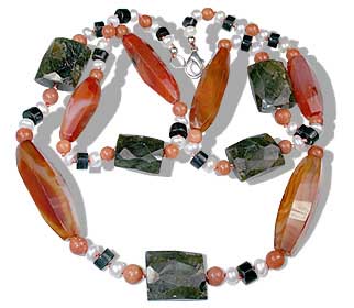 SKU 12646 - a Carnelian necklaces Jewelry Design image