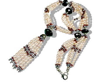 SKU 12649 - a Pearl necklaces Jewelry Design image