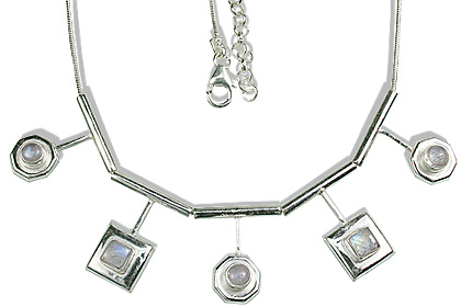 SKU 12673 - a Moonstone necklaces Jewelry Design image