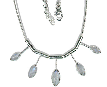 SKU 12683 - a Moonstone necklaces Jewelry Design image