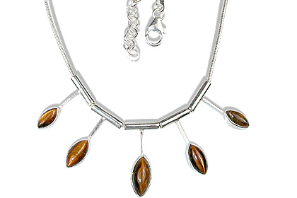 SKU 12684 - a Tiger eye necklaces Jewelry Design image