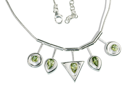 SKU 12686 - a Peridot necklaces Jewelry Design image