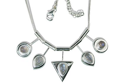 SKU 12687 - a Moonstone necklaces Jewelry Design image