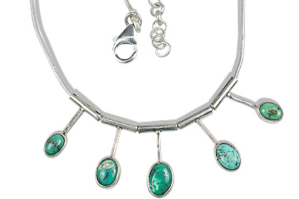 SKU 12697 - a Turquoise necklaces Jewelry Design image