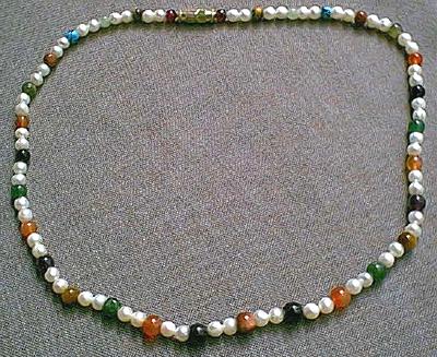SKU 127 - a Pearl Necklaces Jewelry Design image