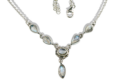 SKU 12703 - a Moonstone necklaces Jewelry Design image