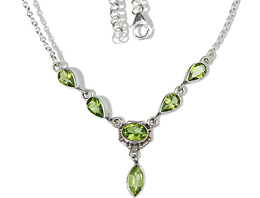SKU 12705 - a Peridot necklaces Jewelry Design image