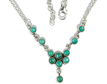 SKU 12707 - a Turquoise necklaces Jewelry Design image