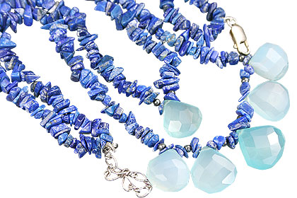SKU 12717 - a Lapis lazuli necklaces Jewelry Design image