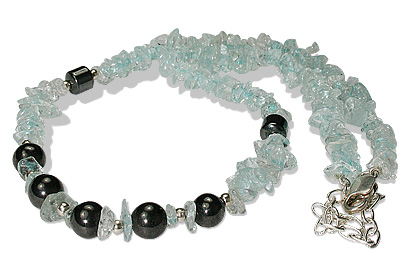 SKU 12720 - a Aquamarine necklaces Jewelry Design image