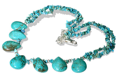 SKU 12730 - a Turquoise necklaces Jewelry Design image