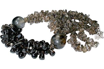 SKU 12739 - a Smoky Quartz necklaces Jewelry Design image