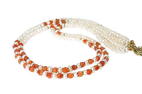 SKU 128 - a Pearl Necklaces Jewelry Design image