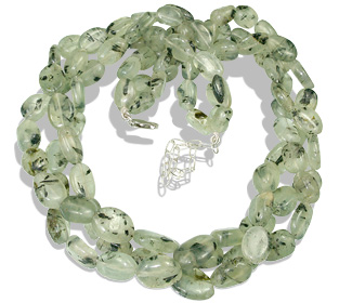 SKU 12886 - a Prehnite necklaces Jewelry Design image
