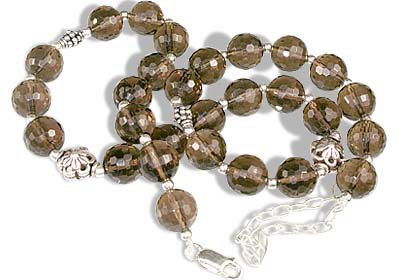 SKU 1307 - a Smoky Quartz Necklaces Jewelry Design image