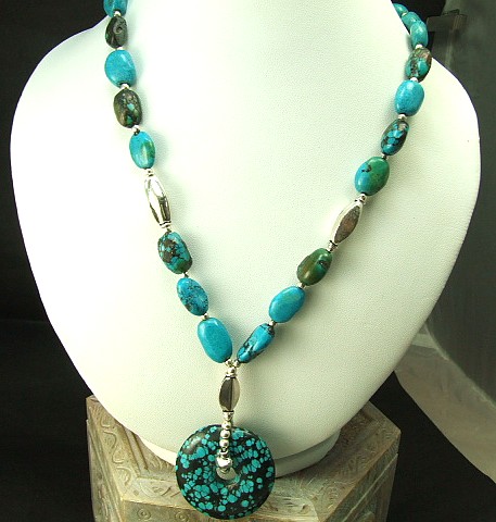 SKU 1308 - a Turquoise Necklaces Jewelry Design image