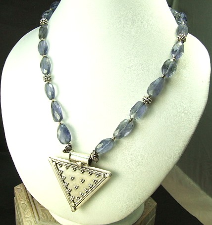 SKU 1309 - a Iolite Necklaces Jewelry Design image
