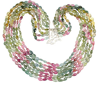 SKU 13247 - a Tourmaline necklaces Jewelry Design image