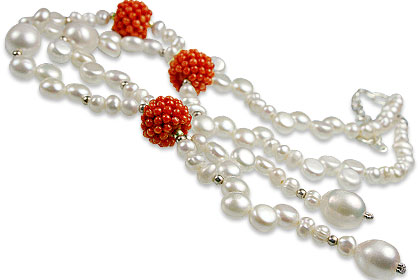 SKU 13256 - a Pearl necklaces Jewelry Design image