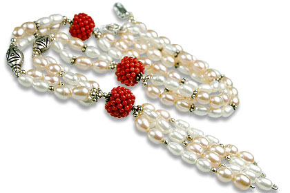SKU 13260 - a Pearl necklaces Jewelry Design image