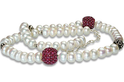 SKU 13261 - a Multi-stone necklaces Jewelry Design image